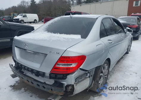 2013 Mercedes-Benz C 300 Sport 4Matic from USA, damaged, VIN WDDGF8AB4DR295056